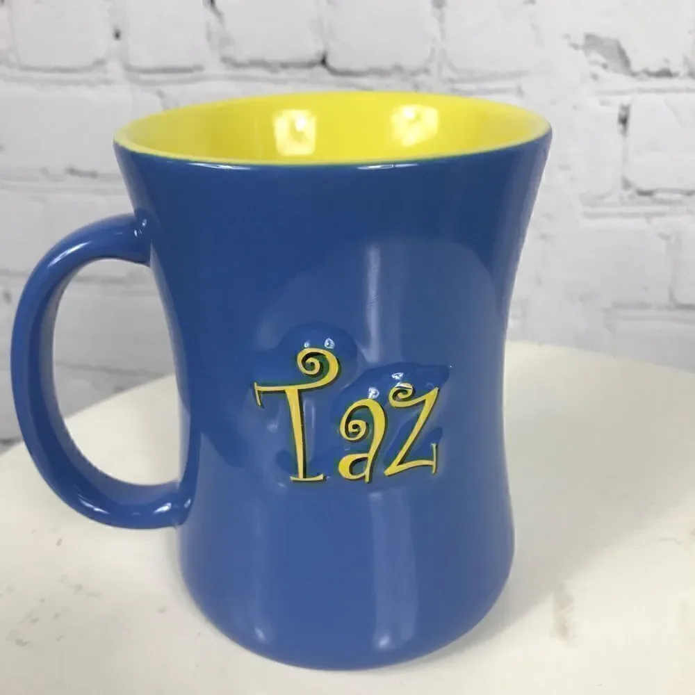The Taz 3D cup and Basketball theme plate EUC